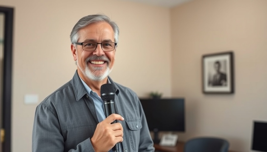 Man discussing how to use value rules to improve lead quality in home office.