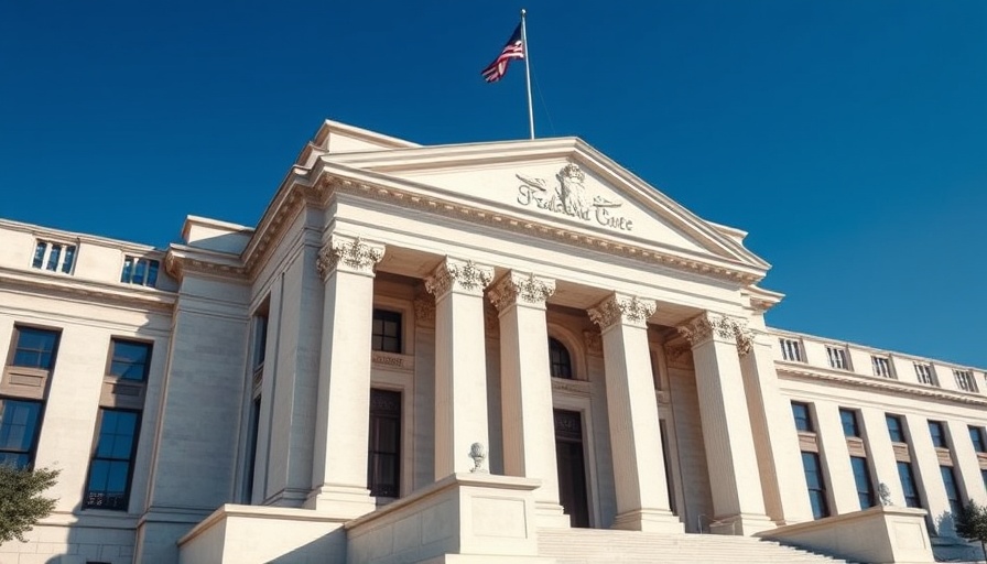 Federal Reserve Building showcasing its imposing architecture.