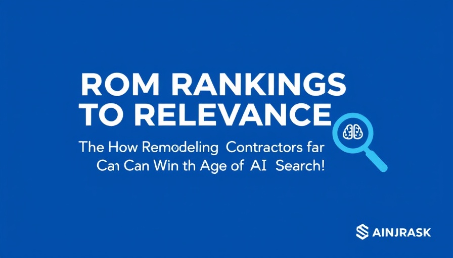 AI search strategies for remodeling contractors in modern graphic.