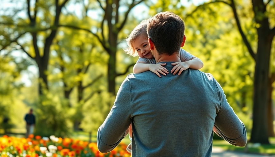 Father and child enjoying nature, illustrating what dads really want this Father’s Day.