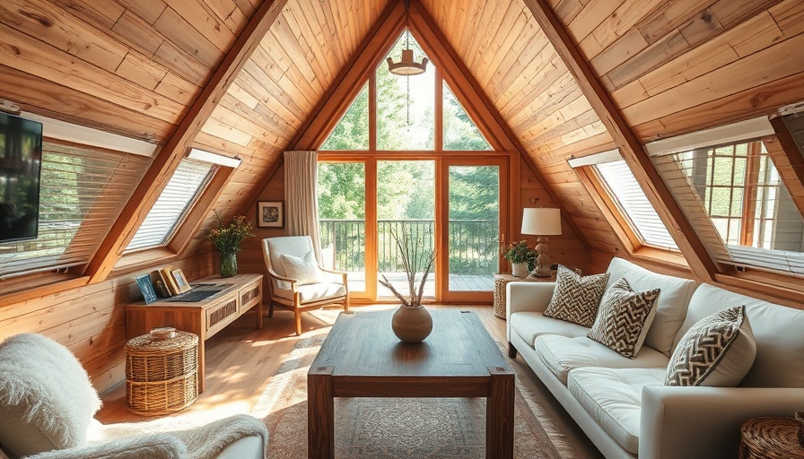 Cozy A-frame cabin perfect for buying an Airbnb investment.