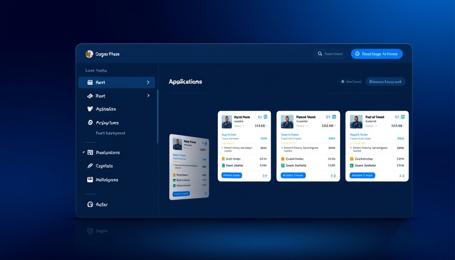 Property management interface for real estate side hustles.