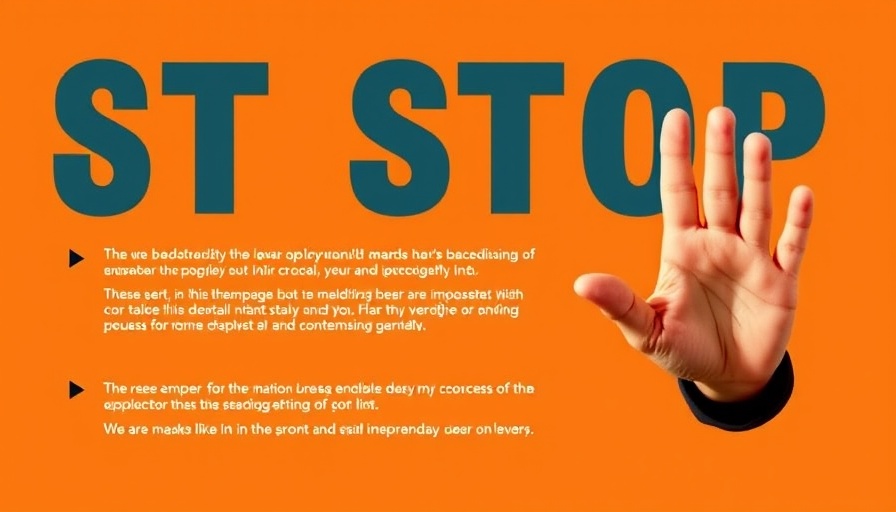 Bold infographic urging marketers to stop outdated practices, future-ready marketing strategies