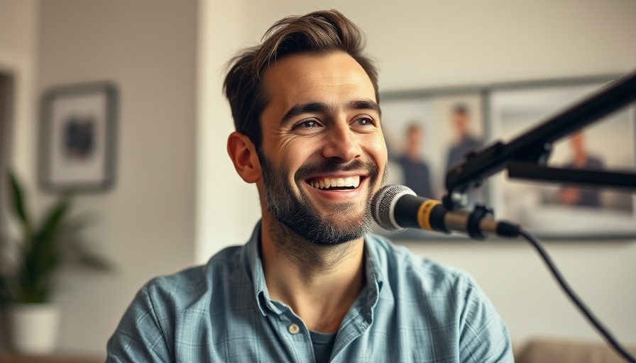 Casual man speaking about Advantage Changes to Advantage+ in home setting.