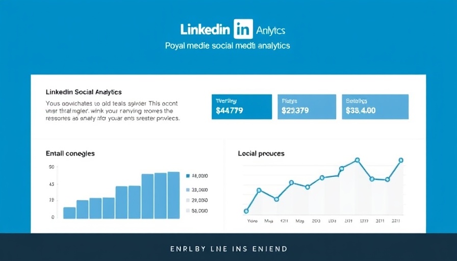 LinkedIn Profile Analytics banner with engagement stats.