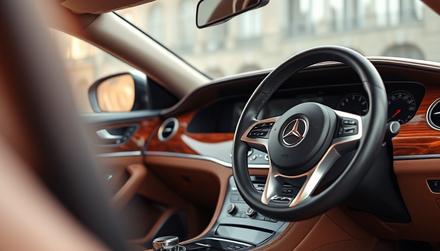 Elegant interior with wooden dashboard, Also Inc. E-Bike Funding