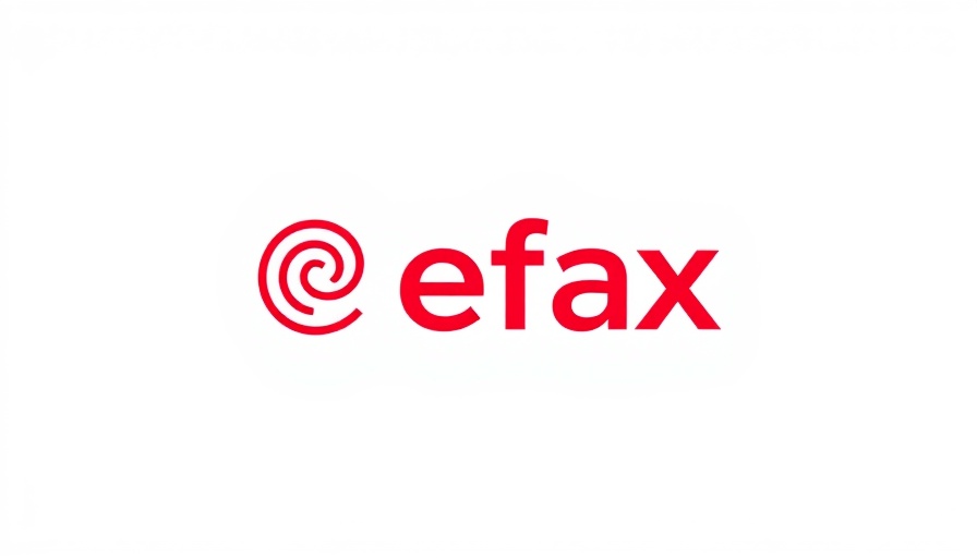 eFax logo with red spiral icon and black text for eFax Review 2025.