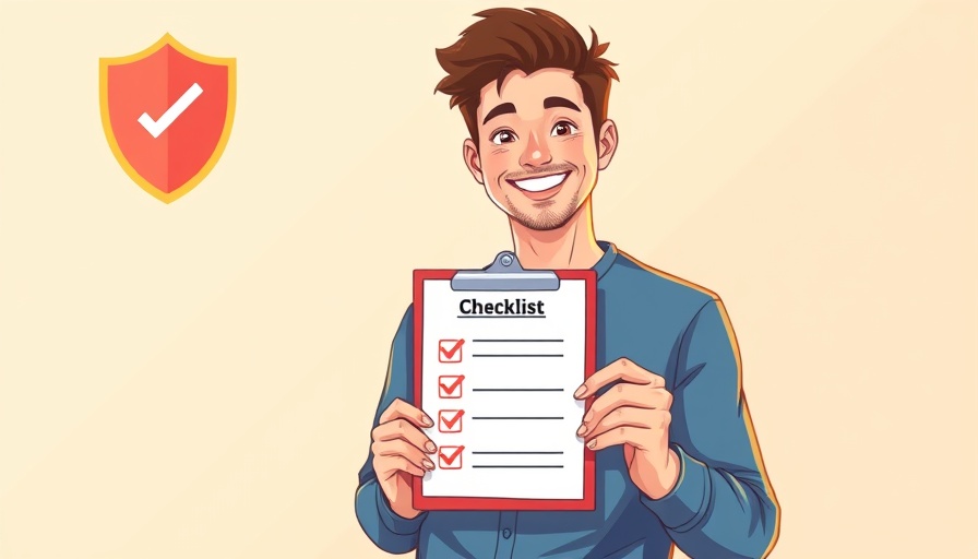 Legal Risk Assessment for Influencer Licensing Deals illustration with checklist.