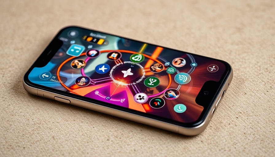 Gaming app interface on smartphone representing investment in Indian social gaming platform STAN.