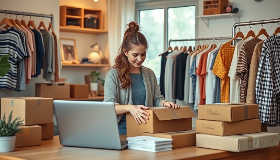 Small business owner packaging products, highlighting importance of small business license.