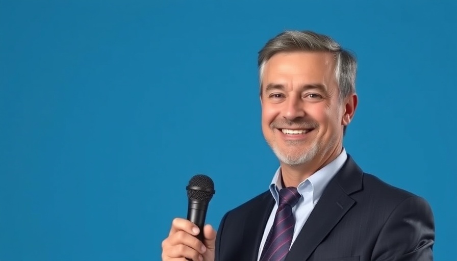Confident man in a suit against a blue background, four sections of a killer listing appointment.
