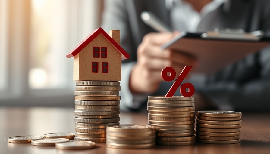 Waiting for lower mortgage rates: coins and house model