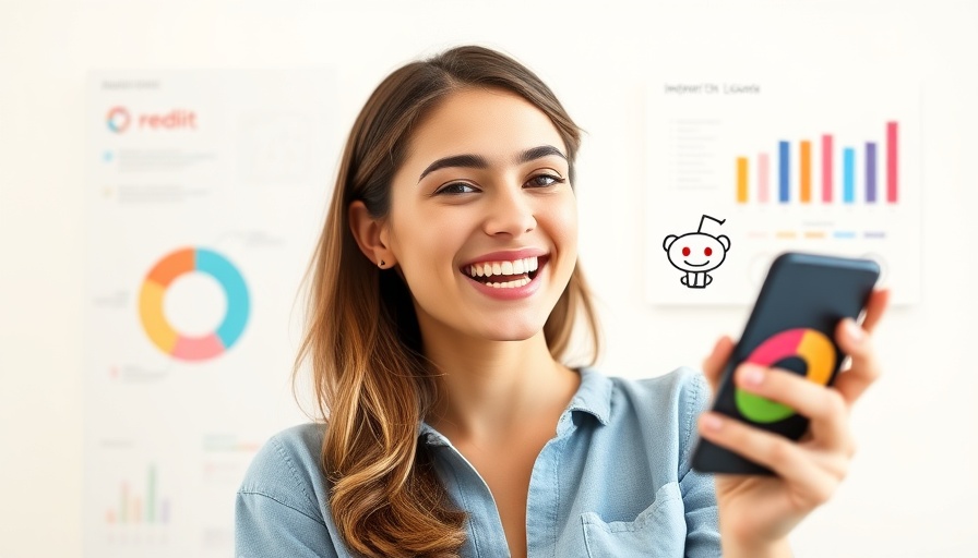 Reddit influencer marketing agencies infographic with smiling woman