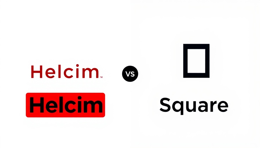 Helcim vs Square logo comparison