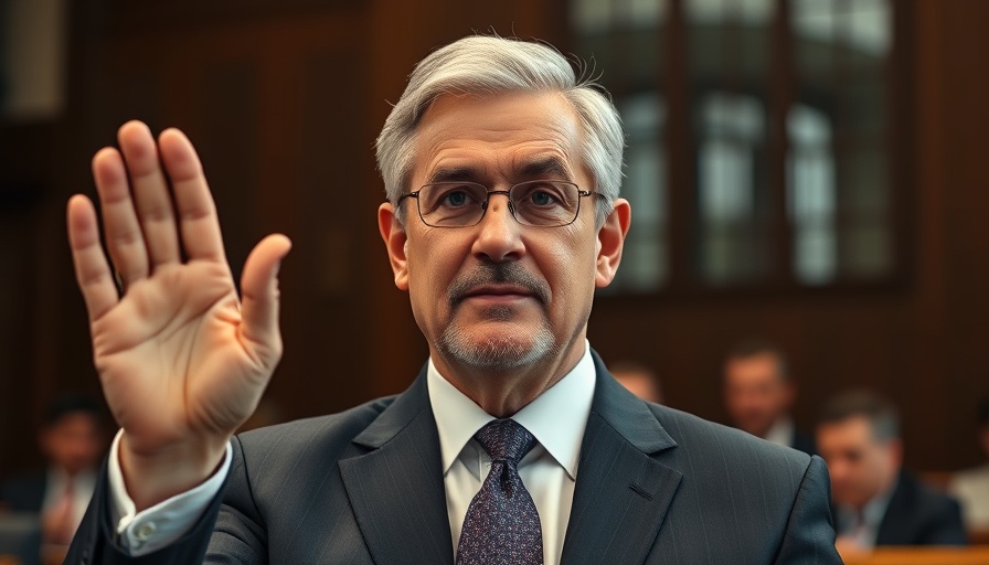 Confident man in courtroom, potential Fannie Freddie IPO impact.