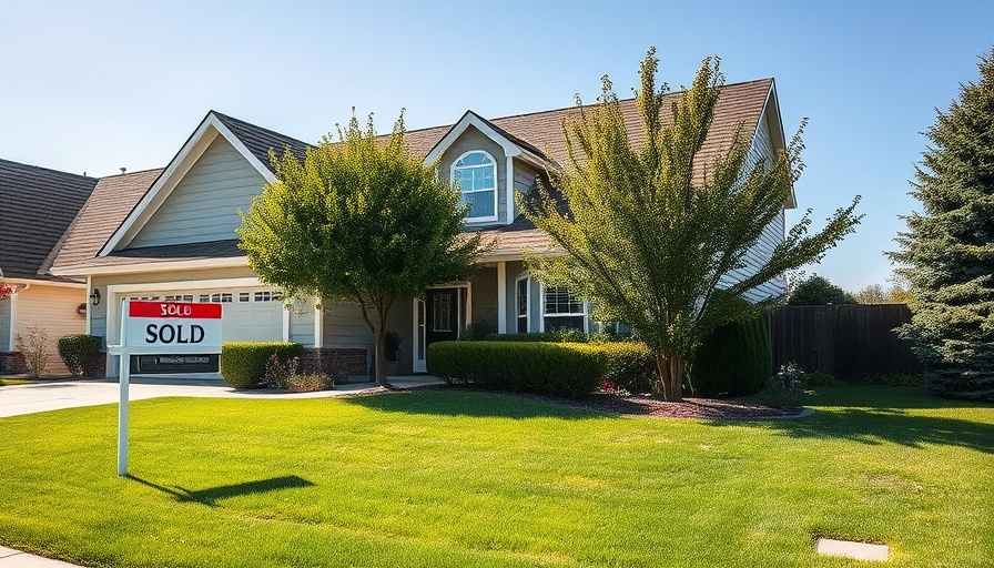 Sold house showing a successful exit strategy in real estate.