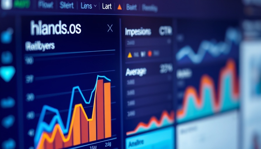 Website performance metrics on analytics dashboard for visibility audit