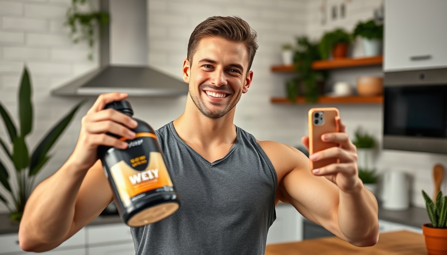 Confident young man discussing health coaching mistakes in a kitchen.