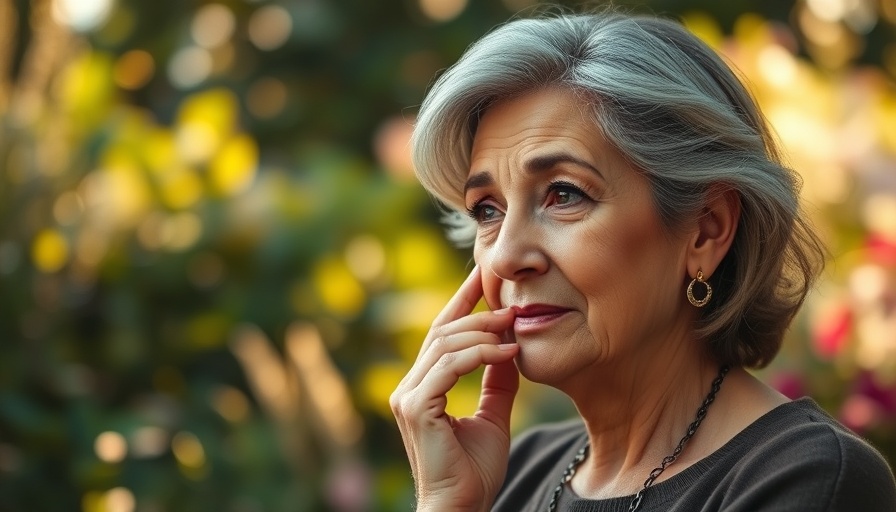 Serene woman reflecting in sunlight, symbolizing navigating a rare disease.