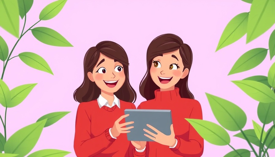 Cartoon of two women discussing lupus diagnosis awareness.