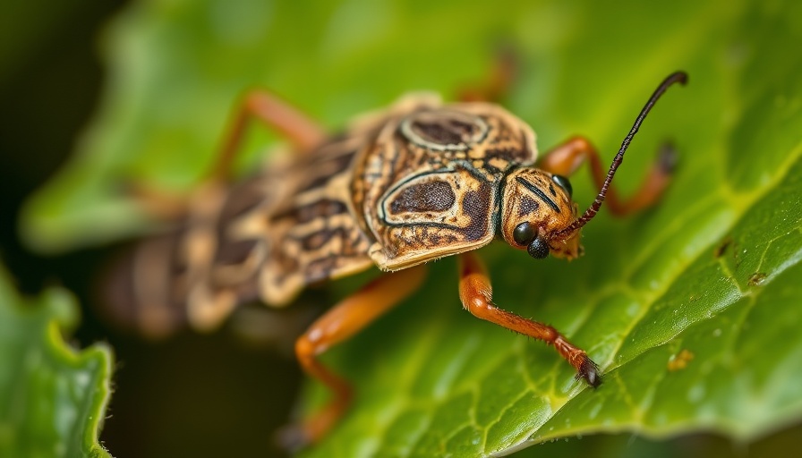 Close-up of squash bug on leaf, Get Rid of Squash Bugs Naturally