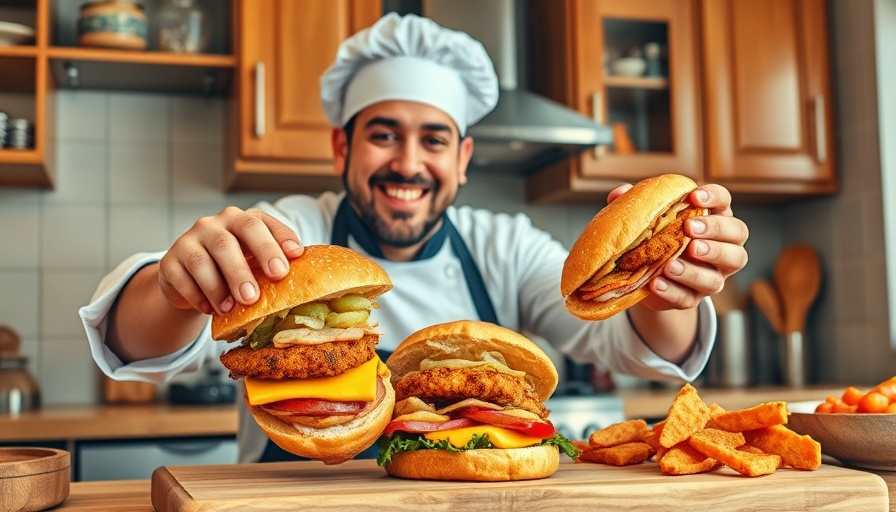 Cugine’s Chicken Cutlets preparation and presentation in kitchen scenes.