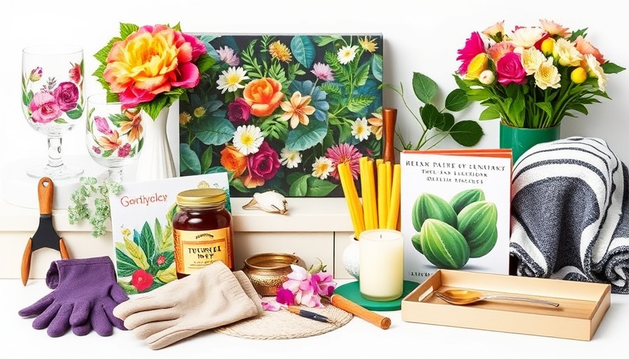 Artful Mother's Day gift guide for flora and fauna lovers.