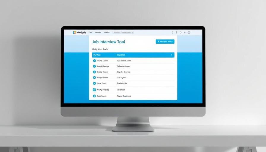 Google's Interview Warmup tool interface with job-related terms