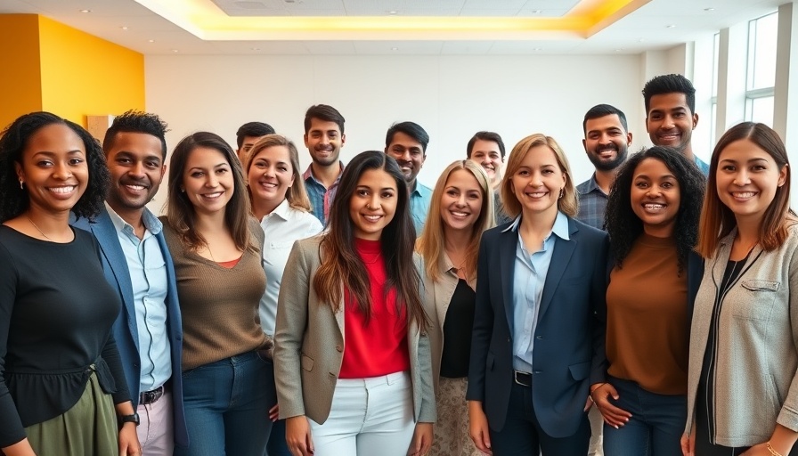 Group photo at Touro Libraries Annual Meeting 2025, diverse participants smiling in a conference room.