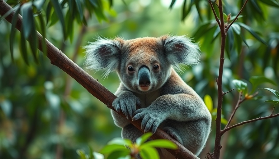 Queensland coalmine expansion threatens koala habitat.