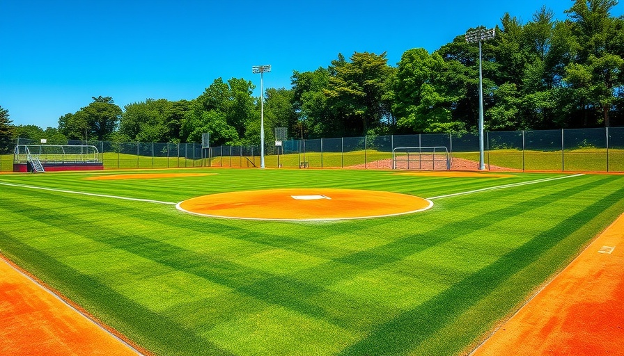 Renovated Guadalupe Field featuring fresh grass and clear blue sky.