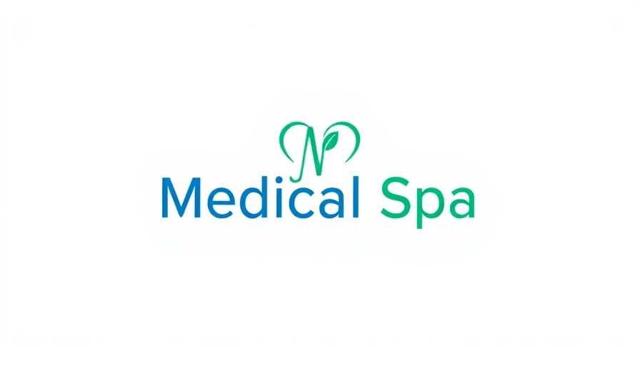 Medspa Reputation Management logo with heartbeat design and text.