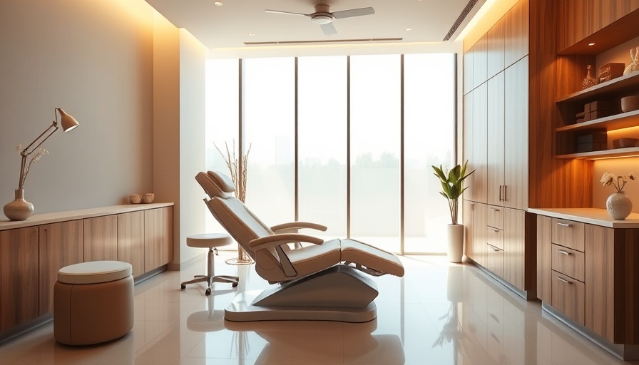 Modern medspa room showcasing safety and comfort.