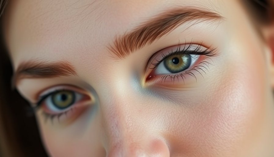 Young woman with surgical marks indicating increase in cosmetic procedures.