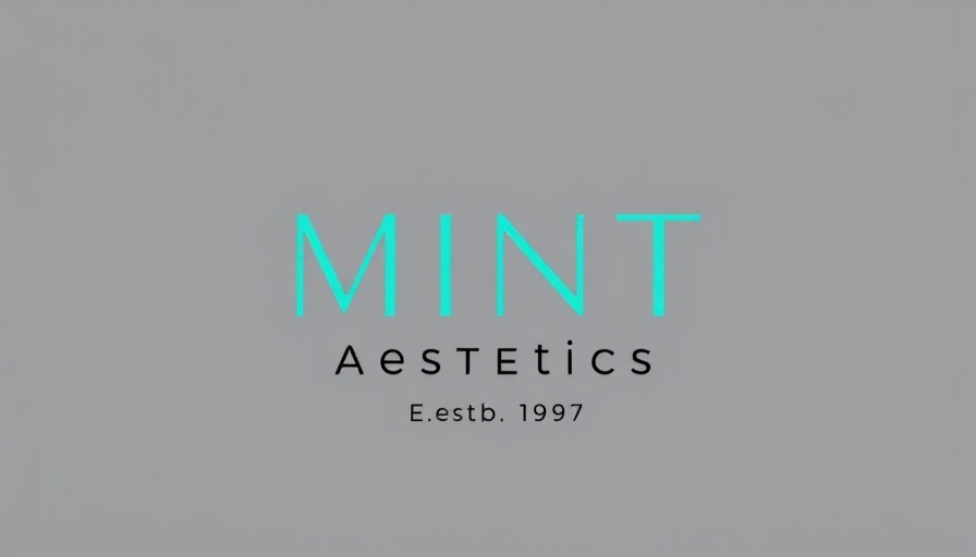 Modern MINT Aesthetics logo, signature treatment protocol for medspa.