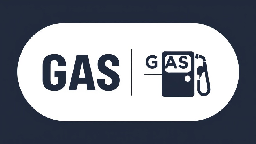 Modern GAS logo showcasing diesel prices trends and fuel cost management.