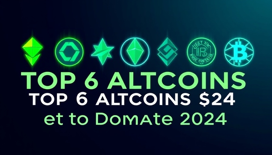 Top altcoins for 2024 investment infographic.