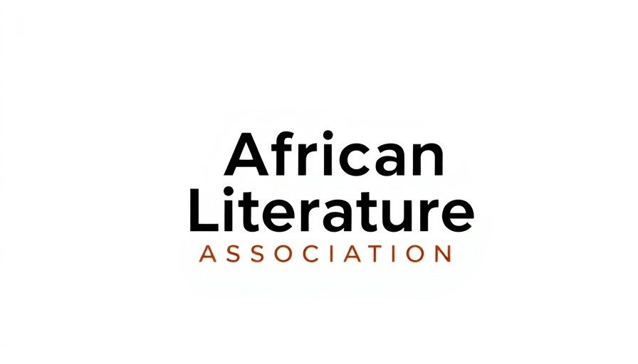 African Literature Association minimalist logo.