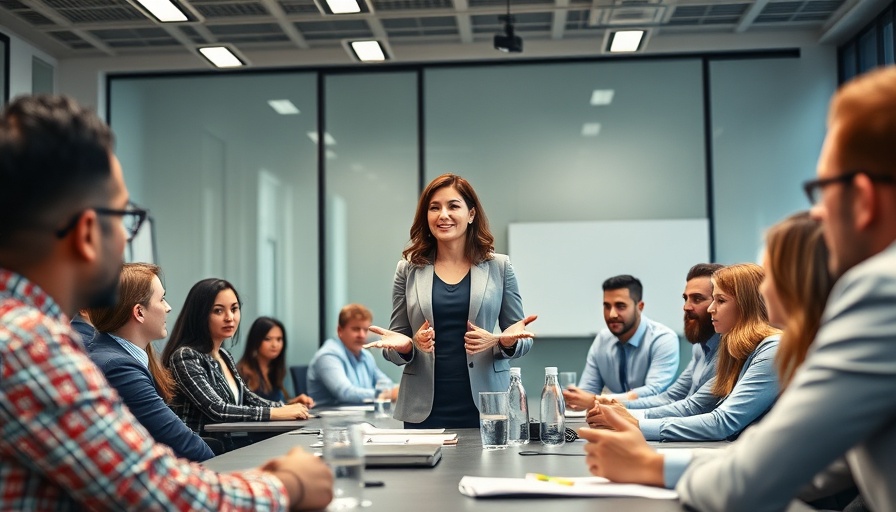 Professional woman leads seminar on high-paying jobs in modern conference room.
