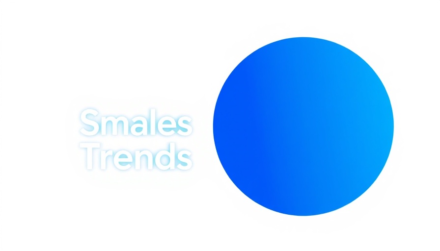 Small Business Trends blue gradient logo design