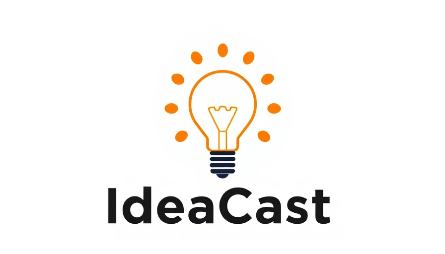 Creative logo featuring a lightbulb and orange dots for great conversation skills