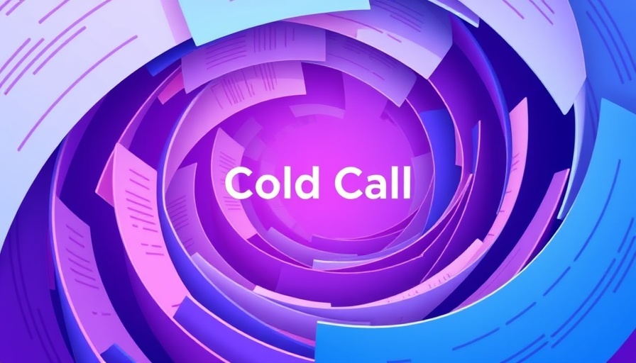 Colorful abstract illustration of swirling documents with text.