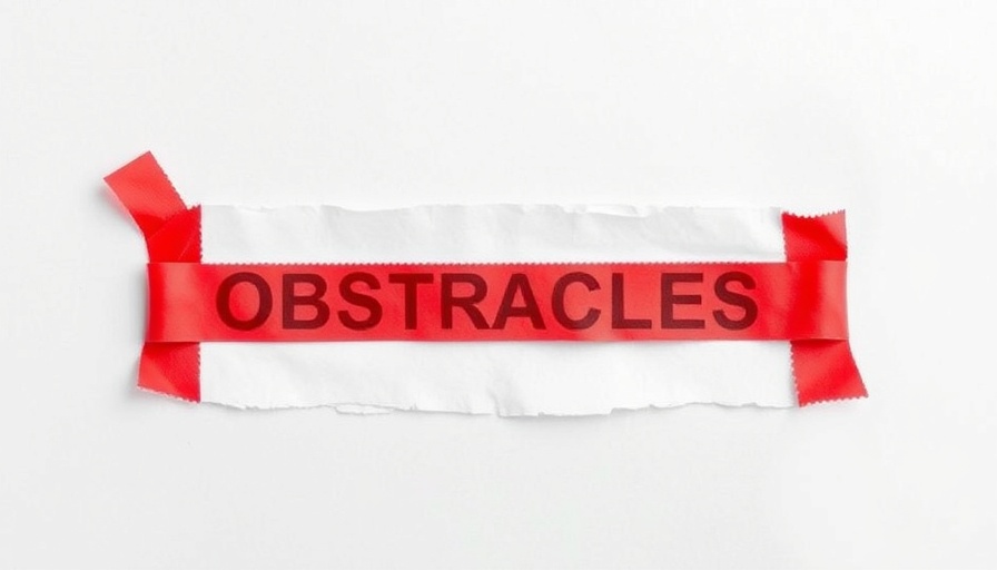 Symbolic torn paper with red tape illustrating resume gap for executives.