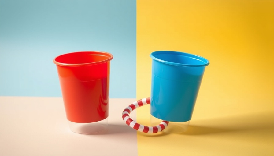 Illustration of collaboration symbolized by connected cups for building a unified culture after a merger.