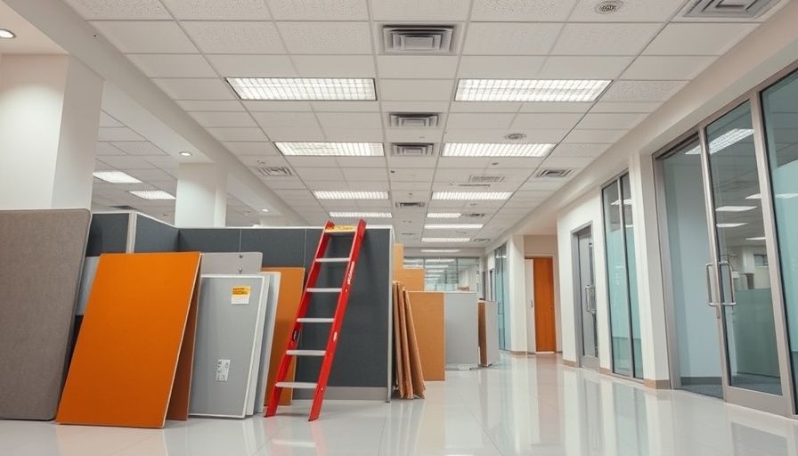 Renovated office environment ensuring workplaces free of forever chemicals.