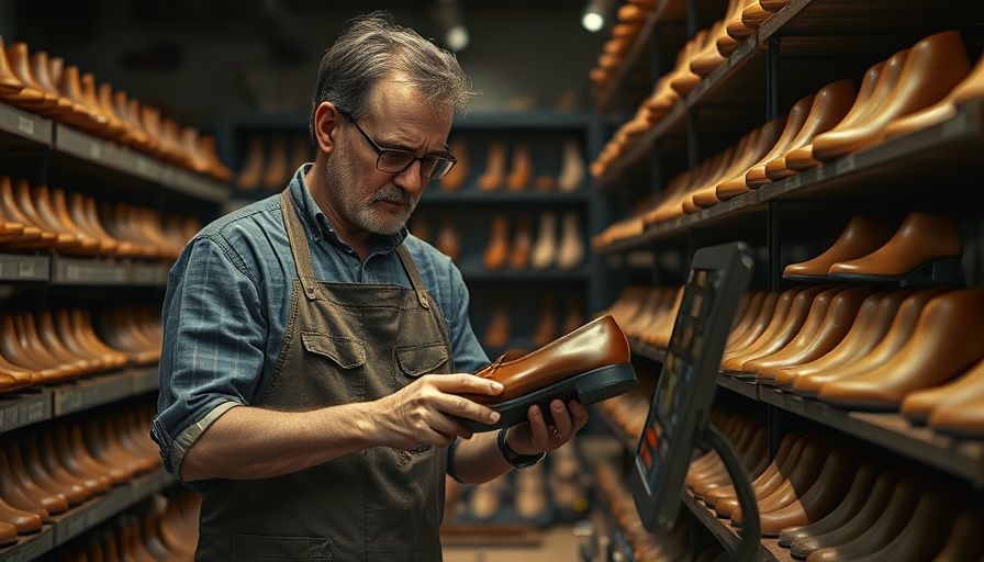 Artisan working on shoe design in a workshop, how to start a shoe business.