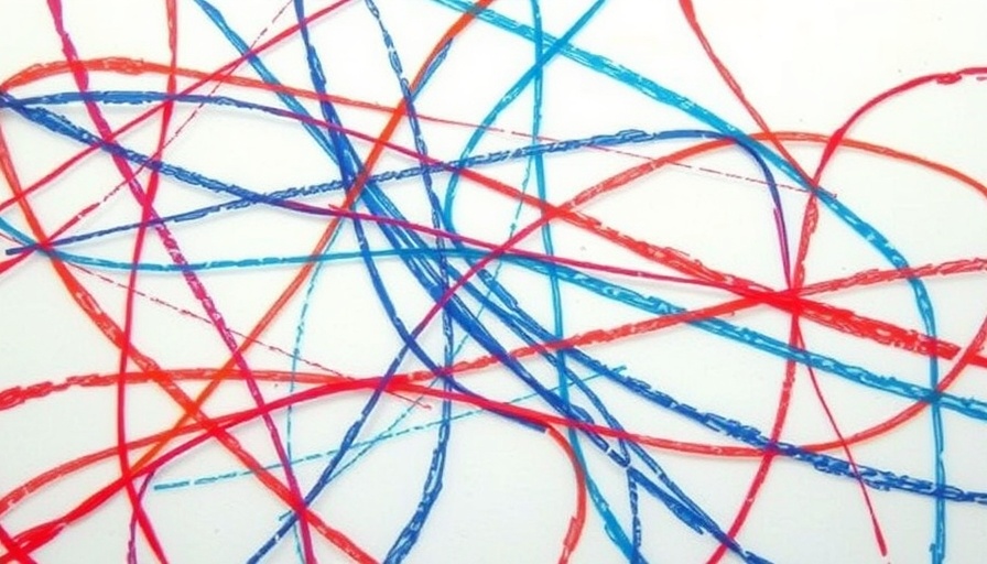 Colorful abstract lines illustrating feedback complexity.