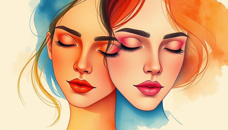 Abstract overlapping faces illustration, Psychological Safety in Leadership.