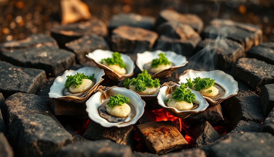 Charcoal-grilled oysters, Prince Edward Island culinary experience