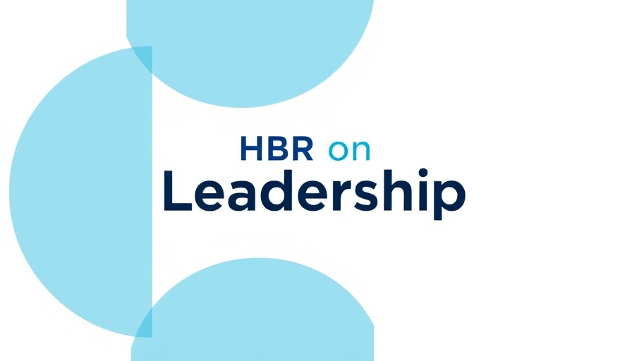 Graphic of overlapping blue circles with 'HBR on Leadership' text, used in context of resolving team conflict.